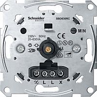 Механизм поворотного светорегулятора коллекции Merten, 630 Вт | код. MTN5137-0000 | Schneider Electric